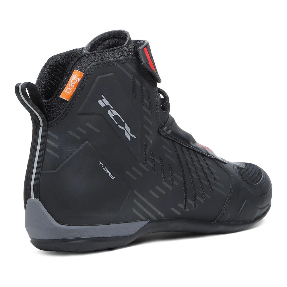 TCX RO4D WATERPROOF MOTORCYCLE BOOTS BLACK