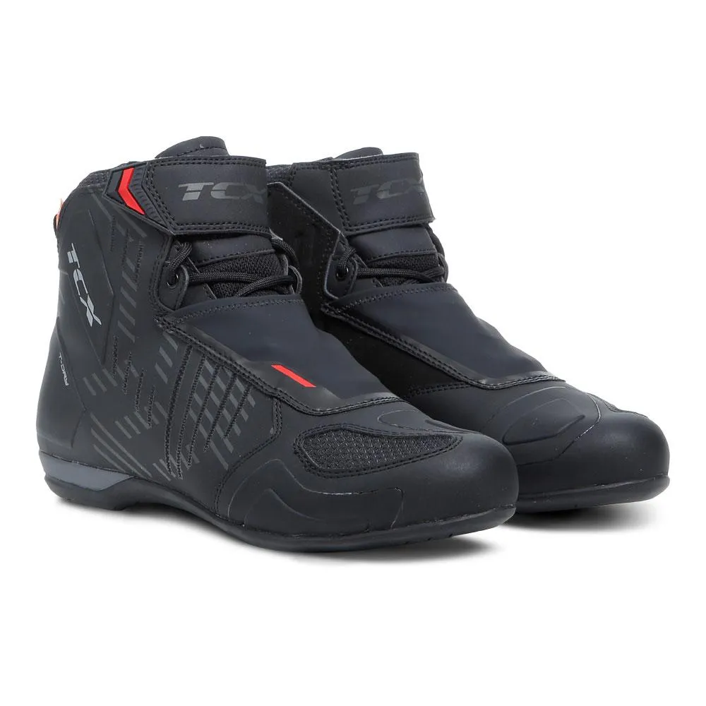 TCX RO4D WATERPROOF MOTORCYCLE BOOTS BLACK