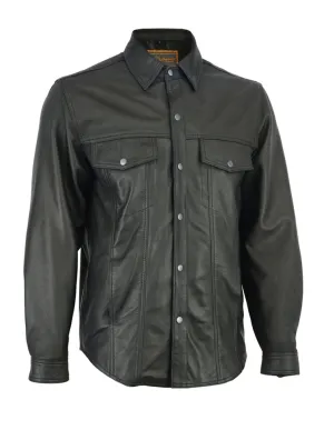 The 770 - Men's Premium Lightweight Leather Shirt