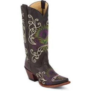 Tony Lama Ladies Vaquero Espresso Cowgirl Boots VF3039