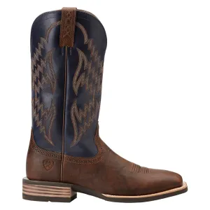 Tycoon Embroidered Square Toe Cowboy Boots