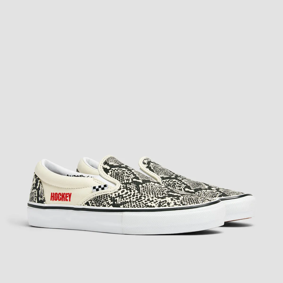 Vans Skate Slip-On Shoes - Hockey Skateboards Snake Skin