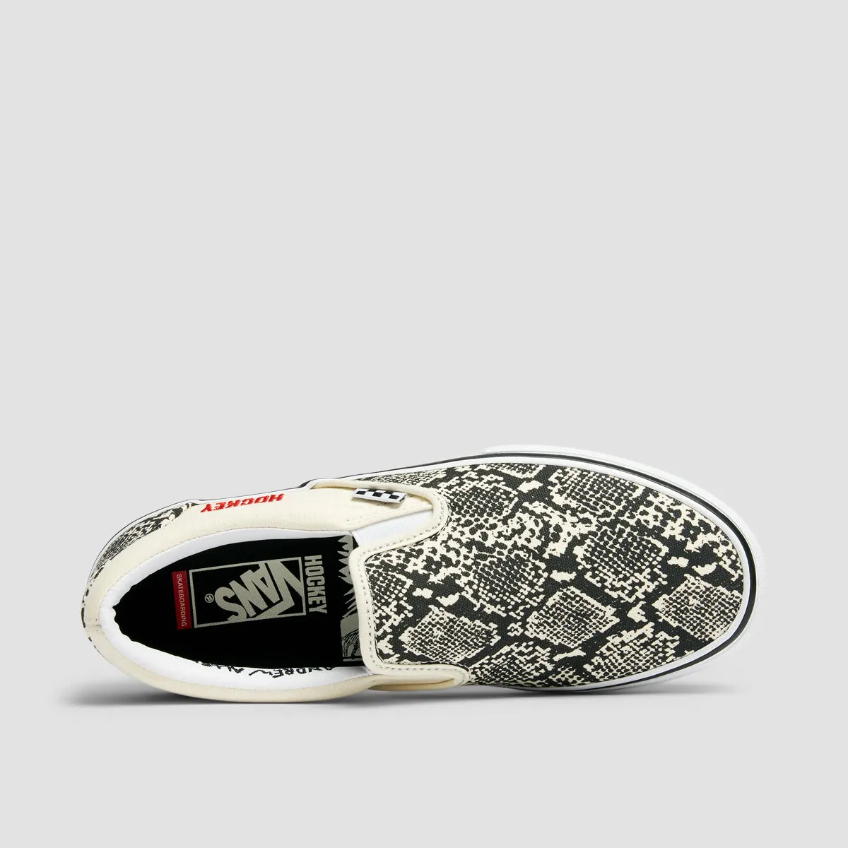 Vans Skate Slip-On Shoes - Hockey Skateboards Snake Skin