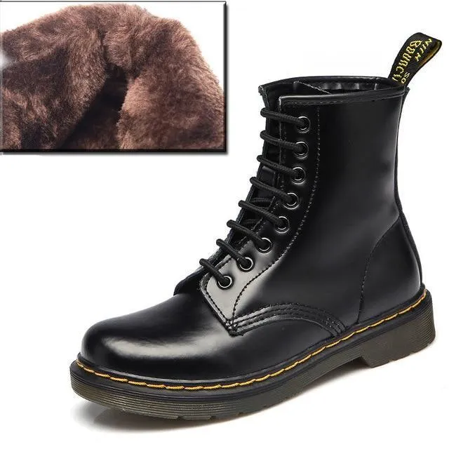 Winter Vintage Women Martin Boots