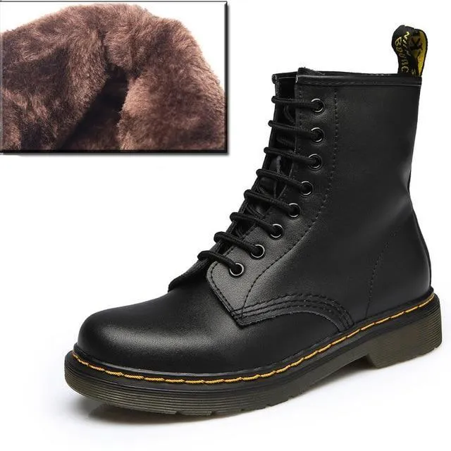 Winter Vintage Women Martin Boots