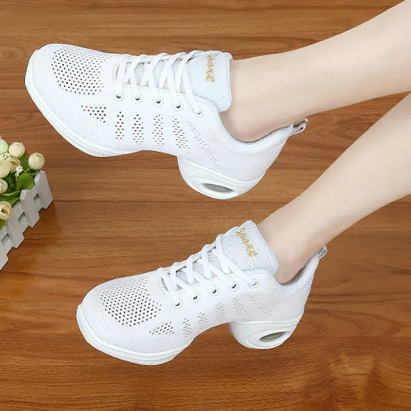 Women's Dance Sneakers Practice Trainning Dance Shoes Modern Jazz Dance