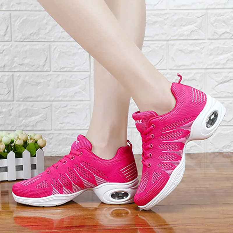 Women's Dance Sneakers Practice Trainning Dance Shoes Modern Jazz Dance