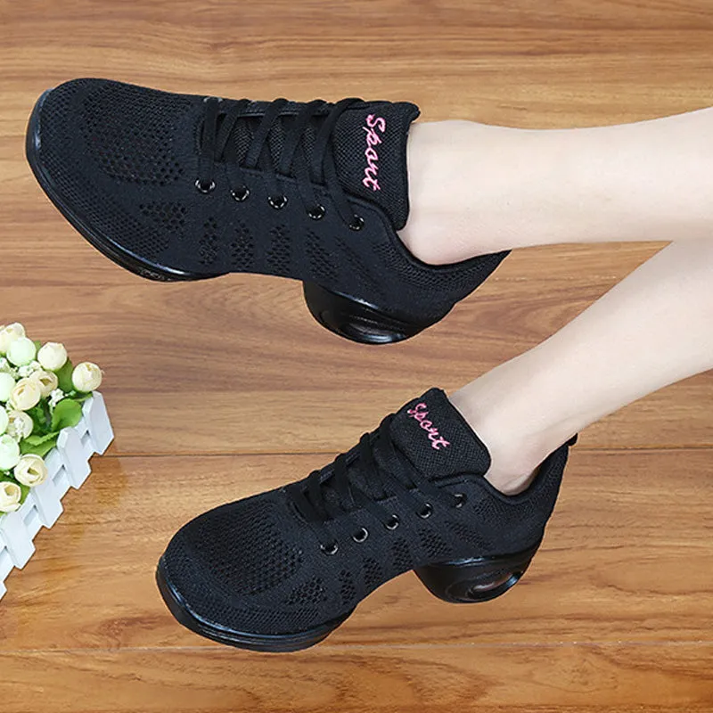 Women's Dance Sneakers Practice Trainning Dance Shoes Modern Jazz Dance