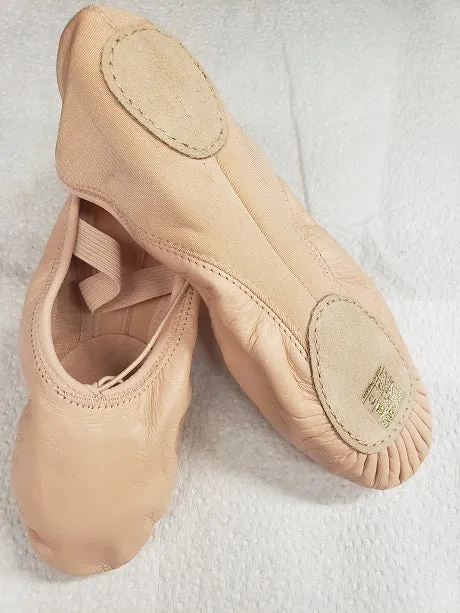 Yara -- Women's Leather/Spandex Split Sole Ballet -- Ballet Pink